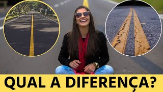 QUAL A DIFERENÇA LINHA DUPLA x SIMPLES CONTÍNUA