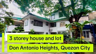 NOTS-422 Don Antonio heights Quezon City 3 Storey house and lot mix-use commercial-residential 