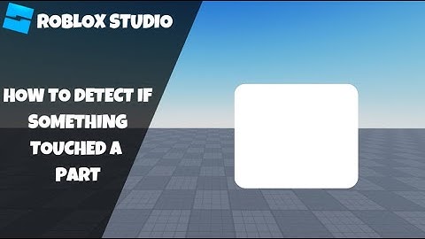 How to detect if something touched a part in Roblox! (Roblox Scripting Tutorial 2023!)