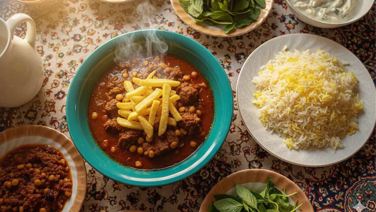 Slow Cooked Iranian Gheymeh with Rice | Classic Persian Comfort Food