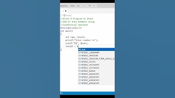 Write A Program To Check Odd Or Even Numbers Using Conditional Operator In C Programming Language