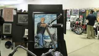 Chopper Fest Festival 2013 in Ventura, California for Easyriders Artist David Mann