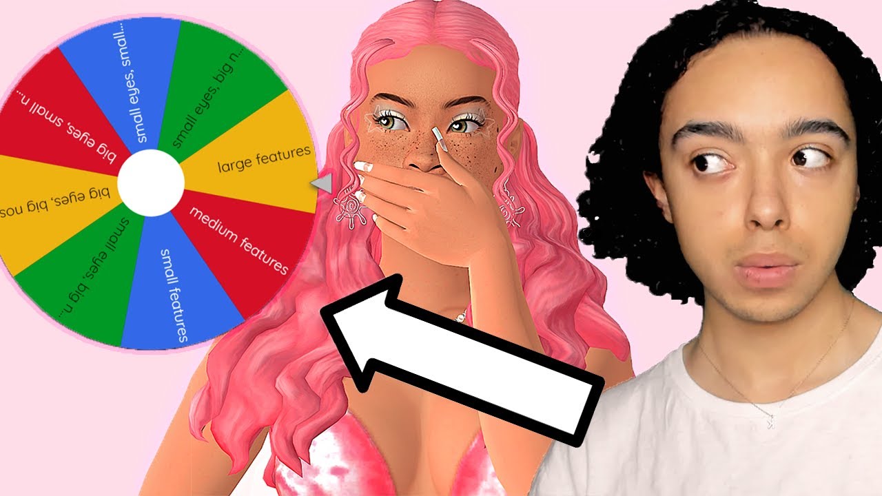 Wheel Spin CAS Challenge 🎲💫(The Sims 4) YouTube
