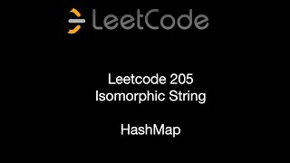 Leetcode 205 Isomorphic String