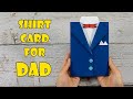 Shirt Card for DAD | DIY Father's Day Card | How to make Father's Day Card