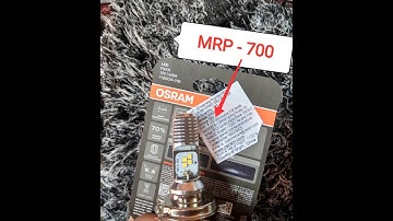 Osram bulbs