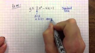 Graphing quadratic inequalities (in 2 variables)