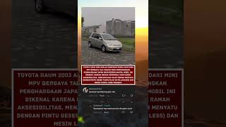 BENTUKNYA UNIK FUNGSINYA NIAT #toyotaraum #raum #toyota #jdm #uniquecar #compactcar #mobiljepang
