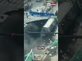 Massive Sinkhole Swallows Road in Shanghai’s Minhang District | CCTV Footage