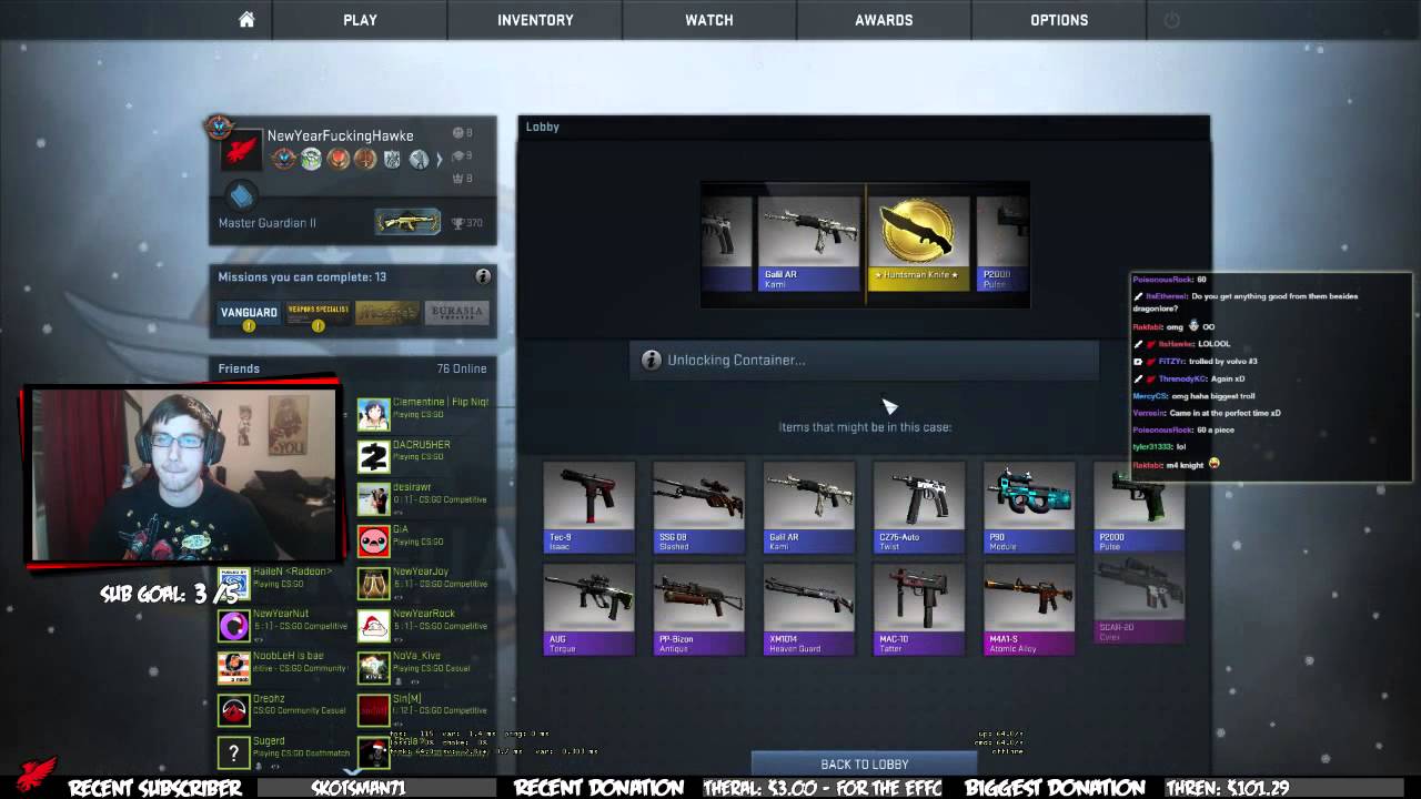 CS GO UNBOXING - HILLARIOUS KNIFE UNBOXING - YouTube