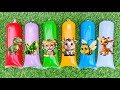 Menemukan Dan unboxing Mainan Hewan, Sapi moo, Sapi Belang, Singa, Kuda, Gajah, Kingkong, Jerapah