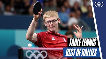 INCREDIBLE Table Tennis Rallies at #Paris2024 🏓 | Top Moments