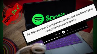 💯 fix problem | Spotify can't play this right now.| Windows 10 pro #windows10 #spotify #dalimsharma