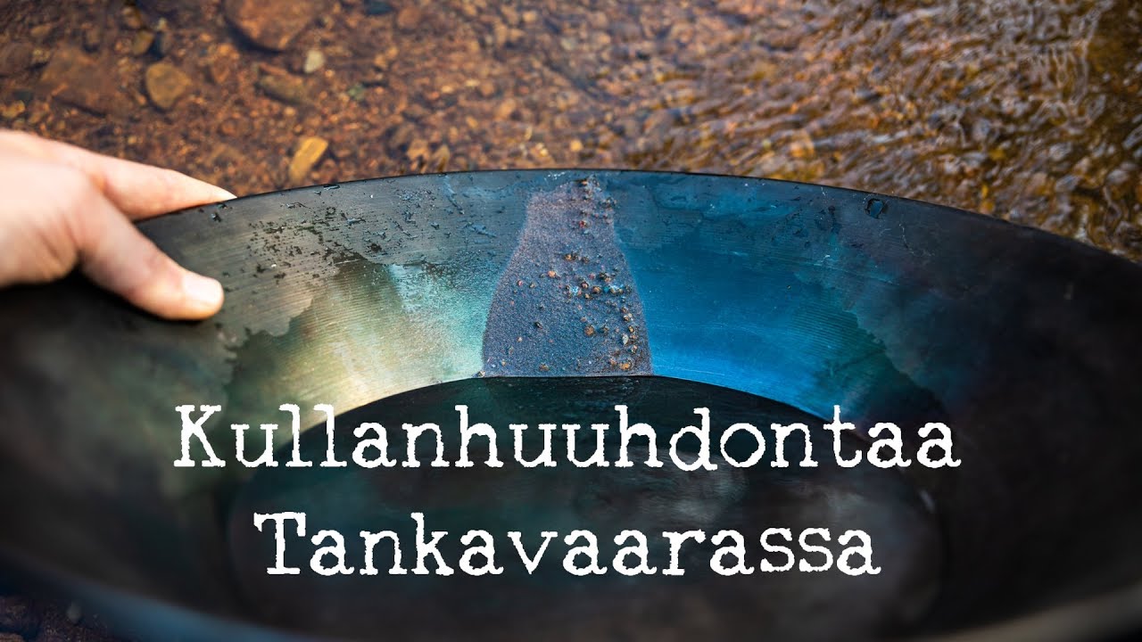 Kullanhuuhdontaa Tankavaarassa - Pieni kultaseikkailu