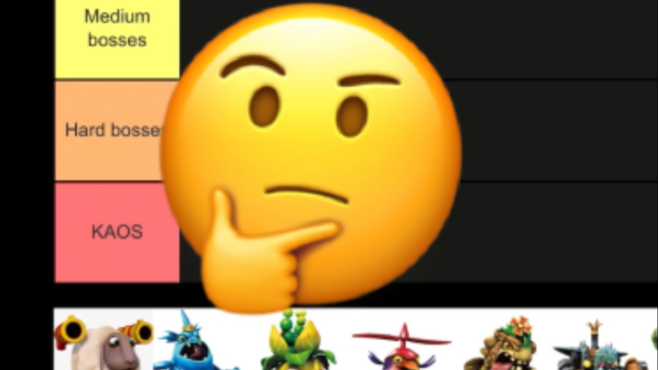 Skylanders Trap Team bosses difficulty tier list