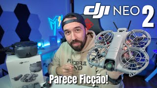 ESSE DRONE VEIO DO FUTURO - LANÇAMENTO DJI NEO 2 + COMBO FLY MORE