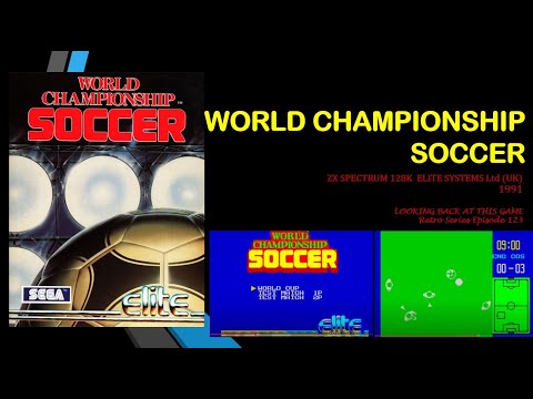 Was World Championship Soccer any good? (ZX Spectrum 128k 1991