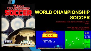 趣味 WORLD SOCCER Was World Championship Soccer any good? (ZX Spectrum 128k 1991