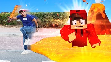 Alex in the Rising Lava Adventure - Minecraft Animation