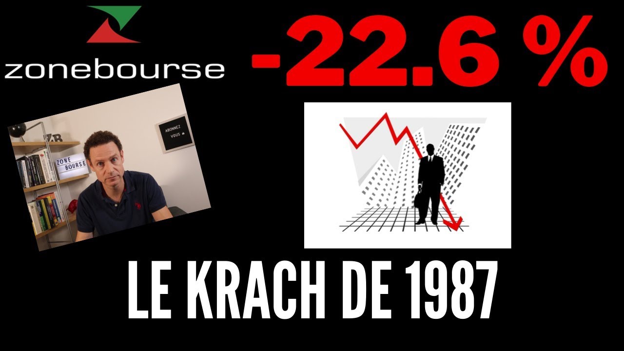 Le krach de 1987, -22% en un jour