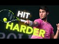 How to hit hard in tennis without missing