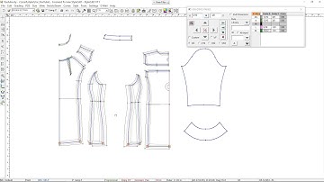 StyleCAD PDS V11 - Grading Long Blouse