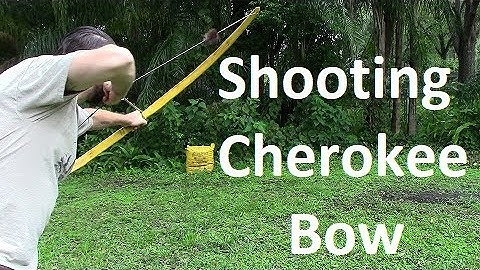 Showing & Shooting my Cherokee Bow