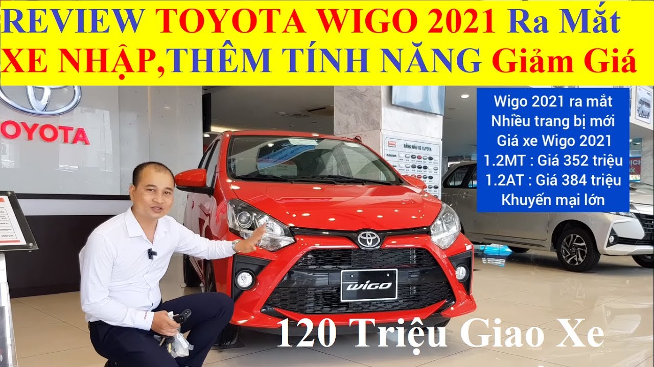 Toyota Wigo 2021 sắp về Việt Nam và đại hạ giá