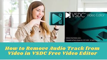 How to Remove Audio Track from Video in VSDC Free Video Editor | Remove Audio from Video in VSDC