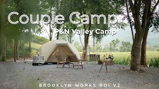 Camping on the mountain and Build a movie theater amidst nature | ASMR | NB Camper | Thailand