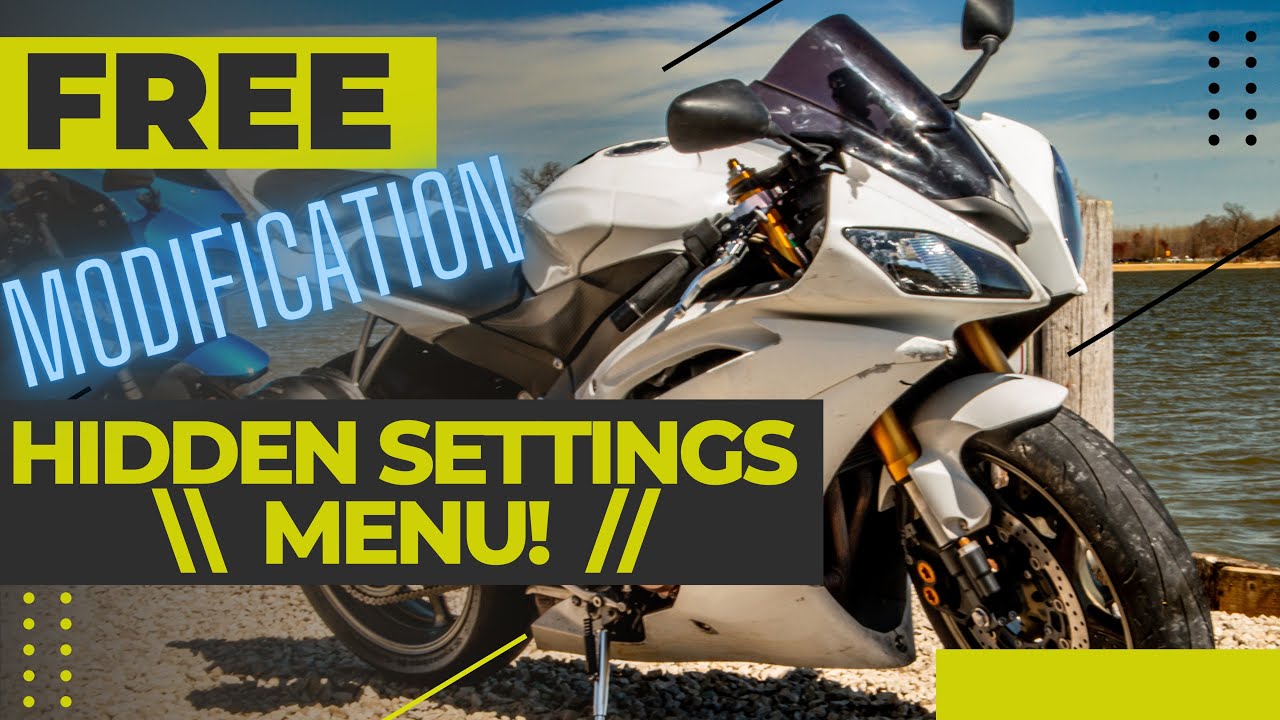 How To Customize Your R6 Display//2008-16 - YouTube