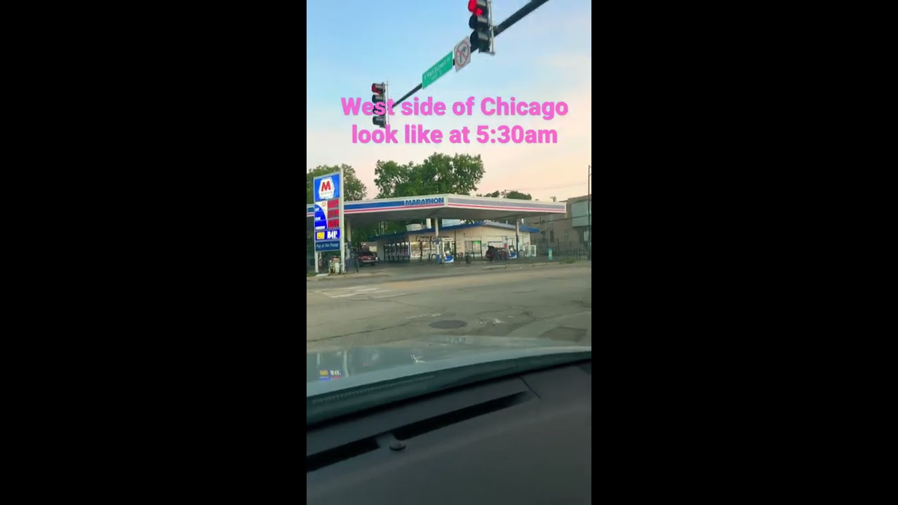 How One Of The Most Dangerous Area In Chicago Look Like At 5 30am 
