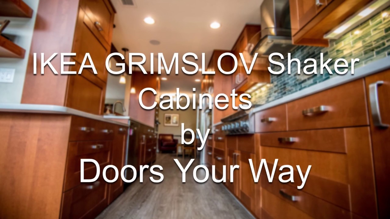 Custom Ikea Shaker Cabinets By Doors Your Way Youtube