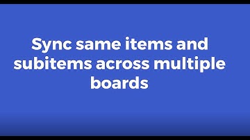 Create Same items multiple boards functionality on VLOOKUP  monday.com app