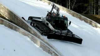 Planica- ratrak u akciji