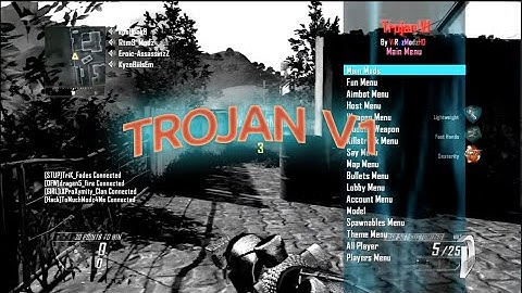 [PS3] Trojan V1 Black Ops 2 GSC Mod Menu [1.19]