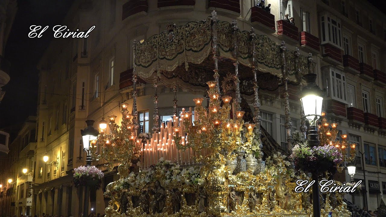VIRGEN DE LA ESPERANZA CORONADA MALAGA 2024 CALLE LARIOS 4K