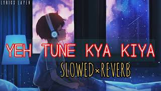 Yeh Tune Kya Kiya Slowed Reverb Lyrics Layer