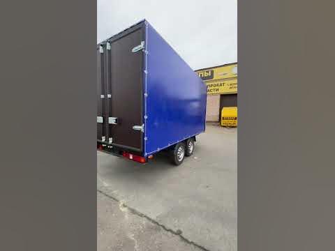 Прицеп для Газели 4.2х2.2х2.2 , с тормозом наката, крыша бок на ...