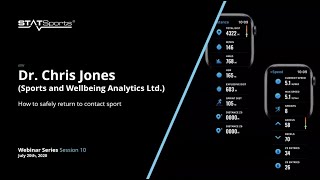 STATSports Webinar | Dr. Chris Jones | Sports & Wellbeing Analytics Ltd.