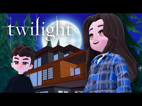 I Built The Twilight Cullen House In Heartopia 🌕🖤🌲