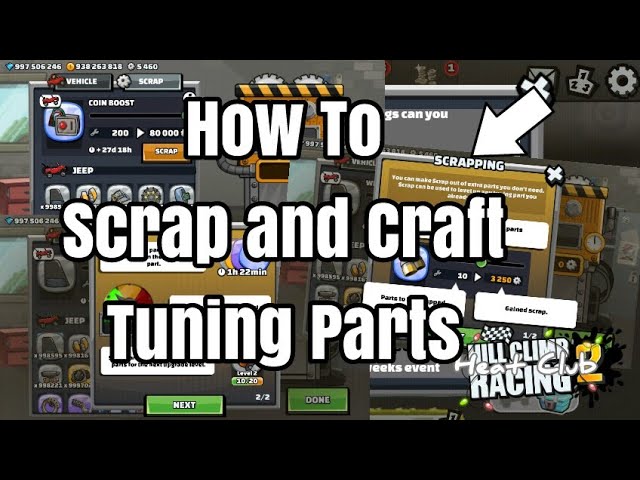 Hill Climb Racing - Have you already tried tuning parts? Which one