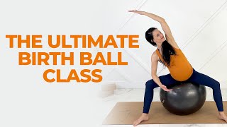 Feel Amazing After These Birth Ball Exercises For Birth Prep & To Relieve Pregnancy Symptoms