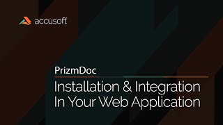Installing and Integrating PrizmDoc Into Your Web Application screenshot 4