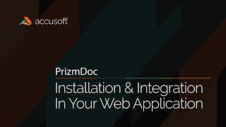 Installing and Integrating PrizmDoc Into Your Web Application screenshot 5