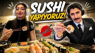 HUSAMVİYUVİYU & BUSQWEIT İLK KEZ SUSHI YAPIYOR!