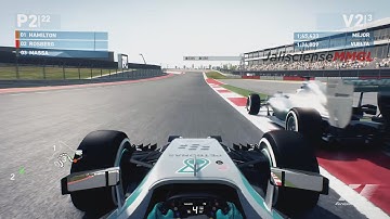 F1 2014 Onboard Nico Rosberg [Circuit of the Americas] 60FPS