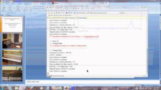 Tuning the A4 Note Using Spectral Analysis
