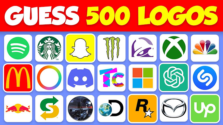 Guess The Logo in 2 Seconds | 500 Famous Logos | Logo Quiz 2025