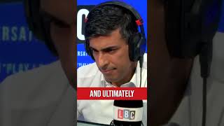 'It's your fault.' Rishi Sunak confronted by doctor after blaming NHS waiting list on strikes | LBC